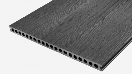 Террасная доска Groentec 6000x145x25 мм усиленная, Серый